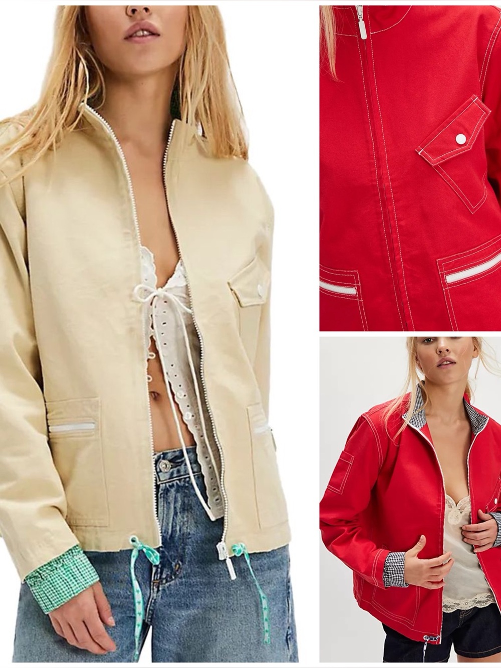 𝓯𝓹 Free People ~ We The Free Top Down Jacket